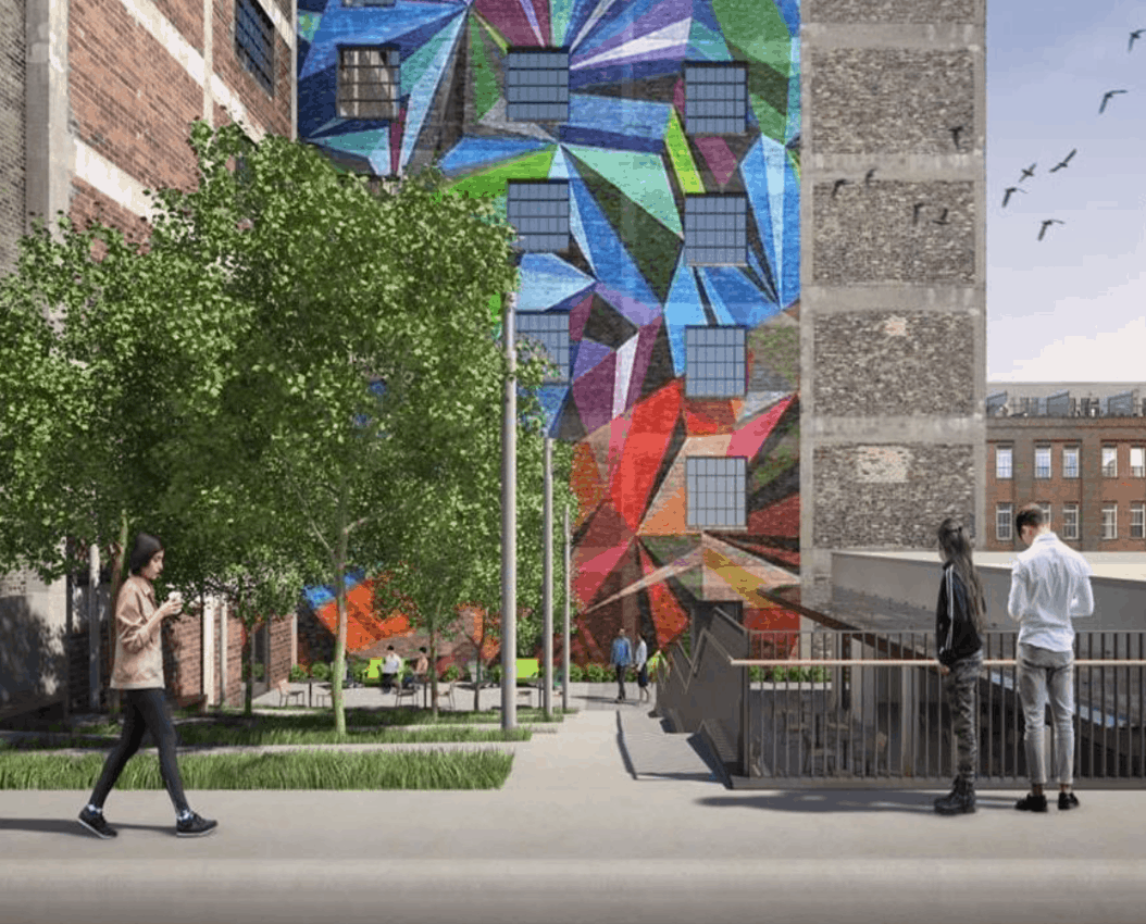 North Loop Riverside North Loop's Proposed Walkway Would Be Colorful - North Loop ...